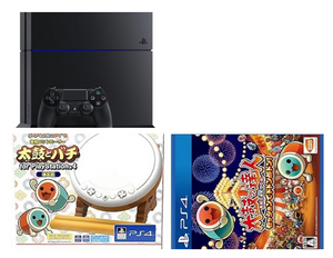 PS4 本体　と　太鼓の達人ソフト　タタコン　豪華セット　プレイステーション４