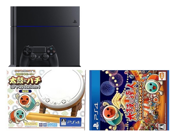 太鼓の達人 ps4 タタコンソフトセット同梱版 PS4 太鼓の達人 タタコン